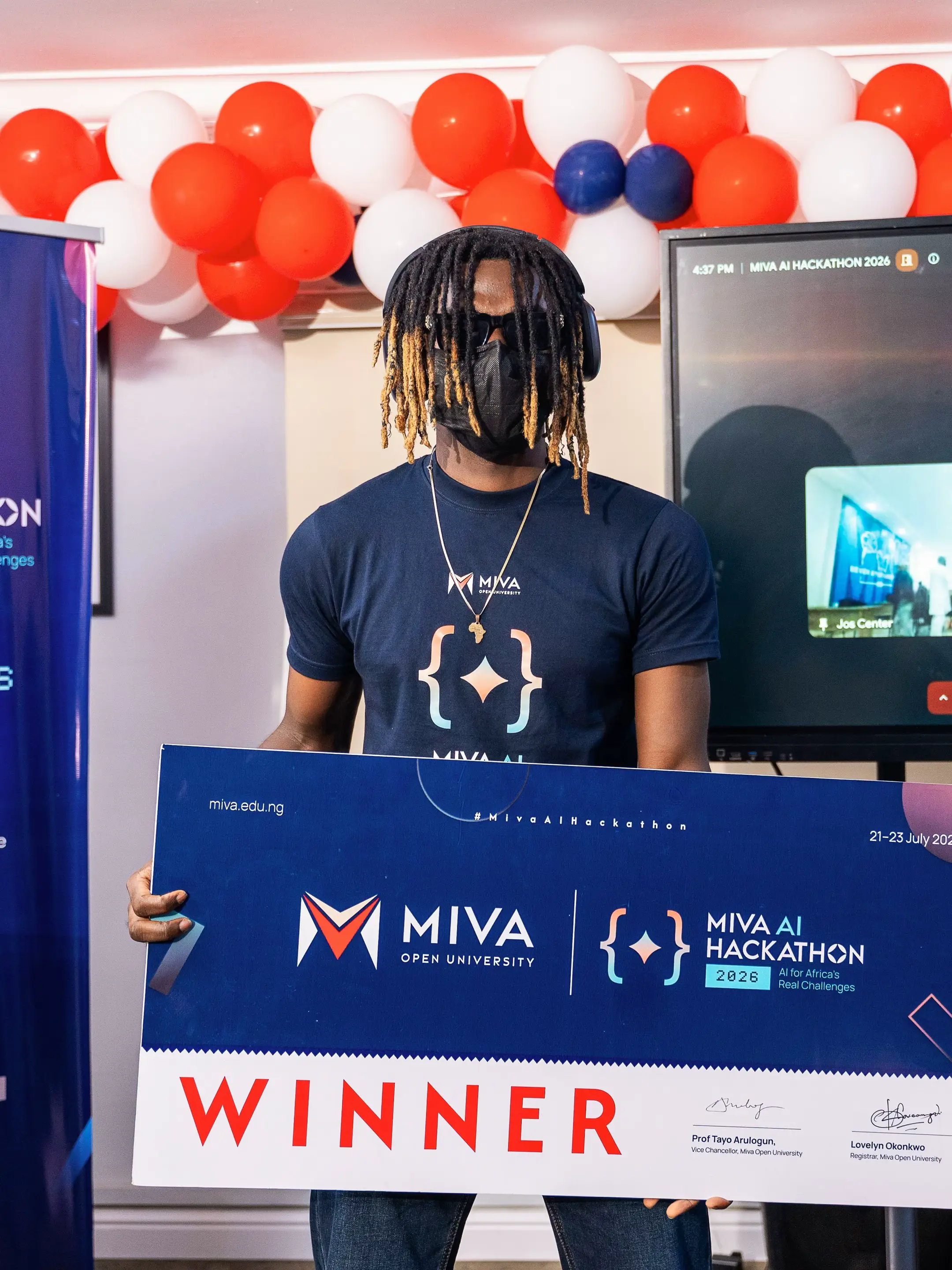 I’m excited to share that my team and I emerged as the winners of the MIVA AI Ha