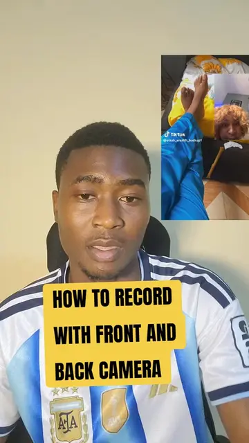 Here's how to record with both  you front and back camera at the same time  usin