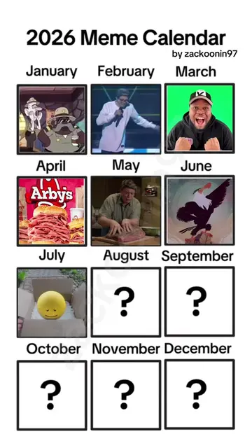 2026 Meme Calendar (as of #july) #july2026 #verity #memecalendar #horrorskunx