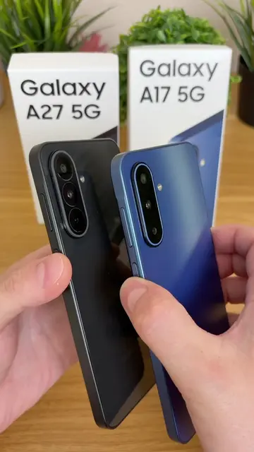 Galaxy A27 5G vs Galaxy A17 5G - which is faster? #galaxya275g #galaxya175g #tec