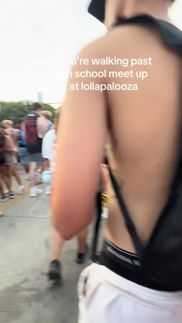 it would be so fun to be a high schooler at lollapalooza tho #lollapalooza #loll