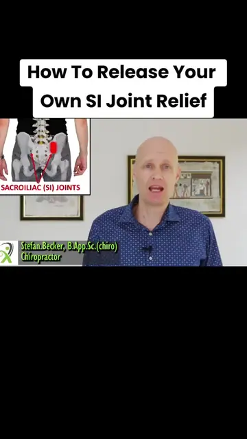 How To Release Your Own SI Joint Instant Relief #sijoint #joint #jointpain #join