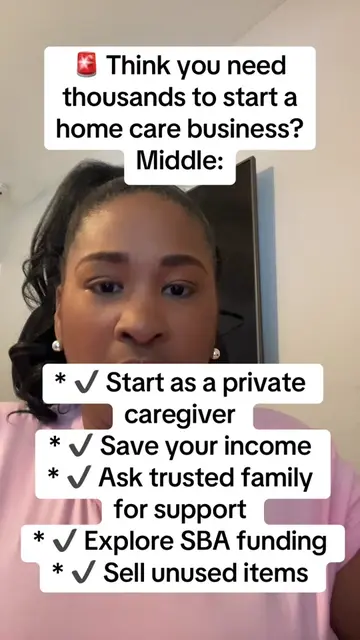 Think you need a lot of money to start a home care business? Think again. Many s