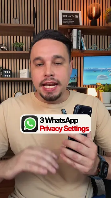 ⚠️ TURN ON these 3 WhatsApp settings NOW ✅ #whatsapp #whatsapptips #TechTips #pr