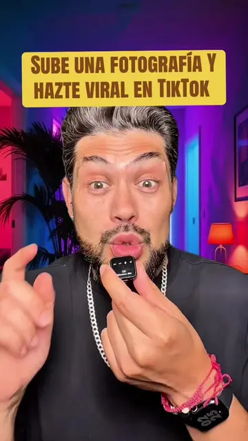 Sube una fotografía con música y hazte viral en TikTok  comparte este vídeo para