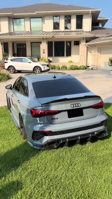 Slammed Audi Rs3 #carsoftiktok #fyp #carenthusiast #audi #rs3 