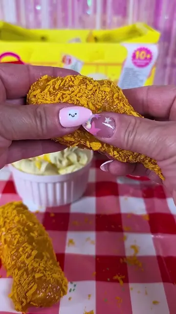 Slime Mart Fried Chicken Meal! I wish my friend chicken looked this good!!😅 Tha