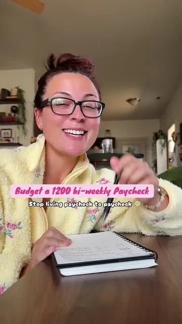 Budgeting a $ 1200 bi- weekly paycheck to build wealth and stop living paycheck 