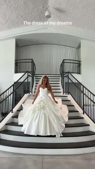 Literally the dress of my dreams!! #wedding #bride #weddingday #bridal #dress @A