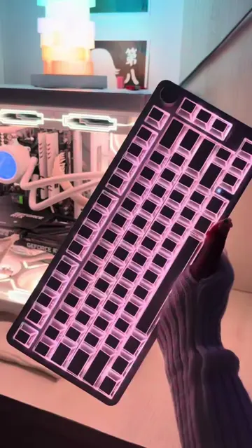 Teclado mais lindo da minha coleção! FC75 pro da Furycube! Simplesmente perfeito