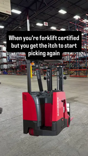 Only real ones know the feeling #warehouseworker #forkliftoperator #orderpacking