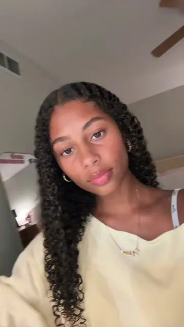 hair transition🤏 #hairstyle #curlyhairroutine #curlyhairtutorial #fyp #fypシ  