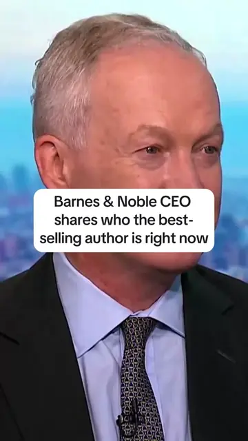 Barnes & Noble CEO James Daunt says that while romantasy has taken BookTok by st