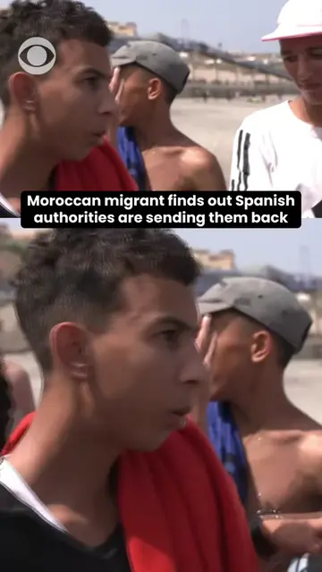 About 60,000 migrants from Morocco were estimated to have entered Ceuta, Spain o