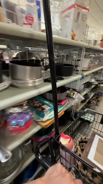 POV: The thrift gods finally answered. 🧡 There's nothing better than spotting a