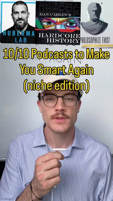 Have y’all heard of the last one? 10/10 podcasts to make you smart again (but th
