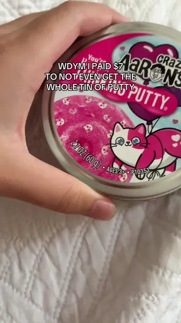 Crazy Aaron’s is a scam bro… | #blowthisup #crazyaarons #putty #mad #fyp |