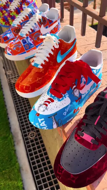 All type of flavors #NikeMikeyCustoms THE GOAT #nike #fyp #tiktok #money