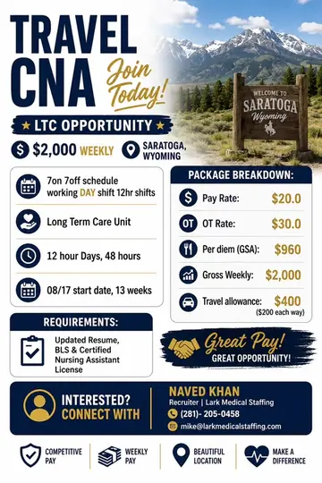 Saratoga Wyoming #cna #travelassignment #fyp #cnalife #healthcareworker 