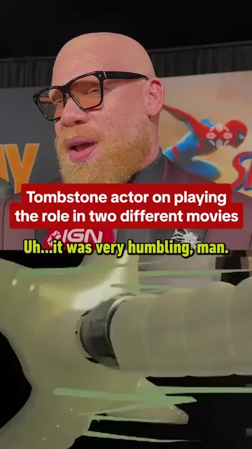Fun Fact: Marvin Jones III plays Tombstone in the Spider-Verse and in Spider-Man