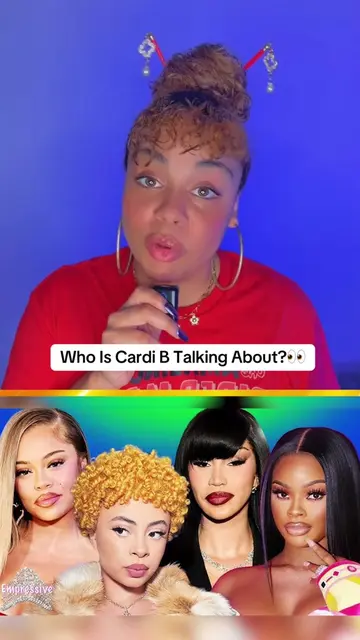 Cardi B Confirms These Weren’t Random Lyrics 👀 #celebritynews #femalerappers #t