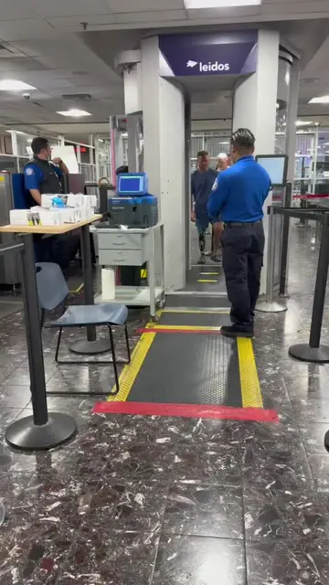 TSA and I have a bit of a routine at this point. 😅 Traveling with a prosthetic 