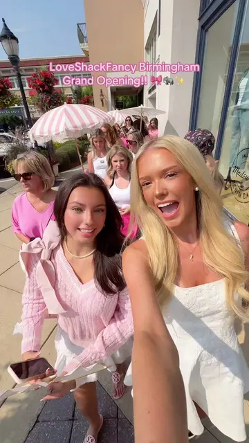 Come with me to the grand opening of the LoveShackFancy Birmingham location in A