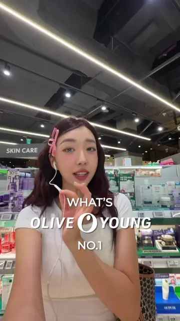 What k-beauty skincare is popular globally vs locally at Olive Young as of July 