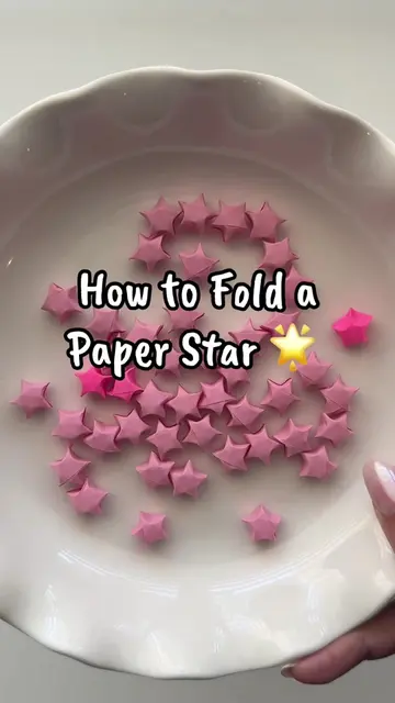How to fold a paper star! 🌟 There are so many tutorials out there, but here’s m