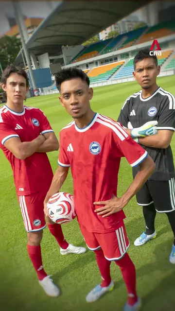 Here's a sneak peek at the new official kit for Singapore's national football te