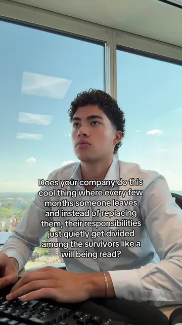 How many people’s jobs are you actually doing right now ??#corporatelife #workli