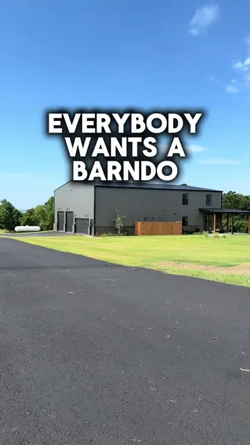 My first barndominium… do you prefer this over a traditional house? 📍Luther, OK