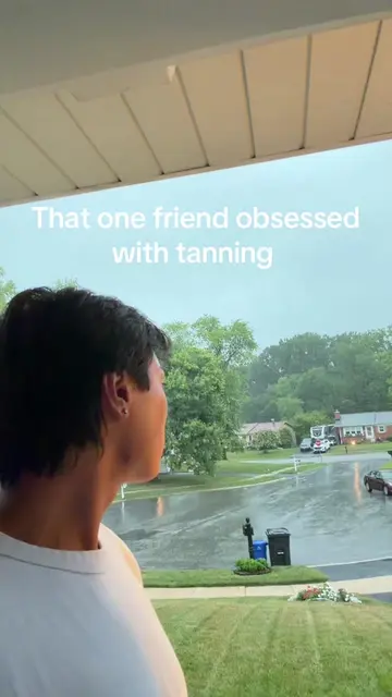 that friend is me #tanning #uvindex 