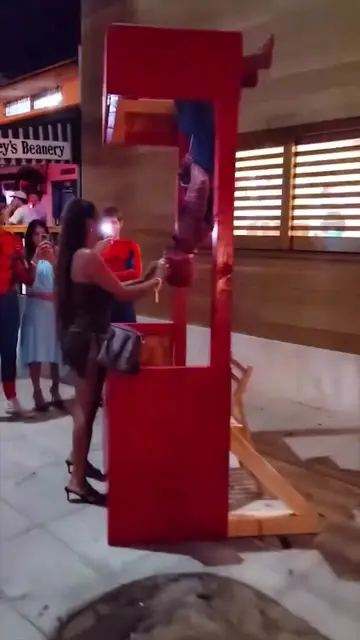 It was an unusual sight on the streets of WeHo Thursday as a Spider-Man imperson