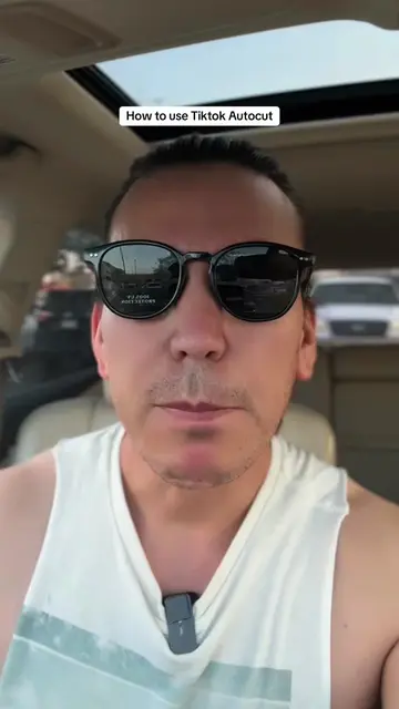 How to use TikTok autocut easy and simple and go viral TikTok tips and tricks #T
