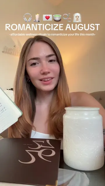 HOW TO ROMANTICIZE YOUR LIFE IN AUGUST 🧸🎧🕯️🫧🌟 these are all of the affordab