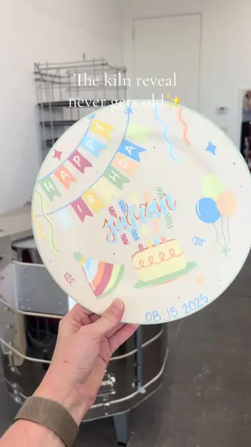 Watch these plates come to life ✨ There’s nothing better than seeing the transfo