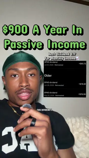 SPHD is one of my best ETfs for monthly passive dividend payments paying me $900