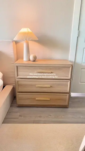 The size is what sold me. It actually fills the space next to the bed perfectly,