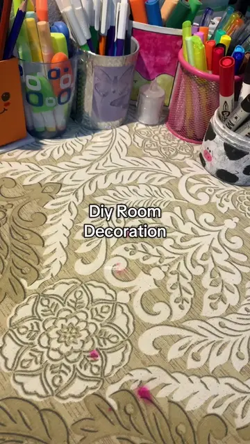 Easy Room decoration idea #fyp #roomdecoration #viral #handmade #anoshycreations