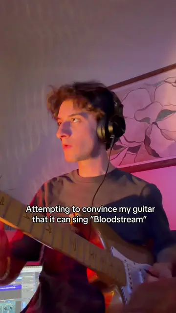“Bloodstream” on electric guitar #guitar #guitartok #electricguitar