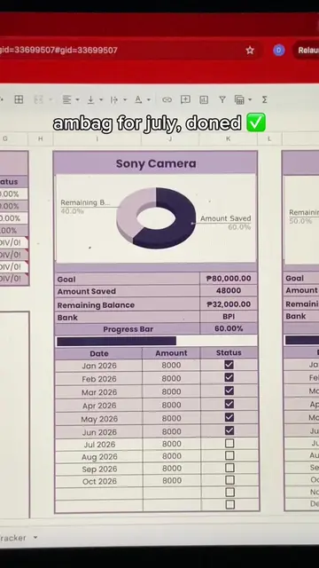 august next #savingsplanner #googlesheets #tracker #fyp 