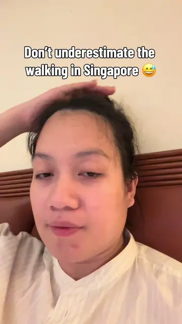 Travel tip: Don’t underestimate the walking in Singapore!😂 Good thing i brought