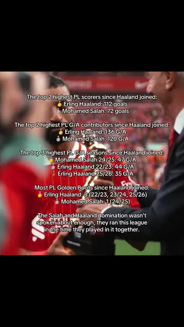 Salah was the only player who could stop Haaland from winning the Golden Boot, w