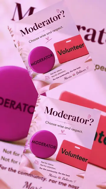 For me, being a moderator has never been about status, recognition, influence or