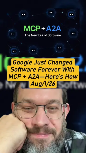 Google Just Changed Software Forever With MCP + A2A—Here’s How
 #Google #MCP #A2
