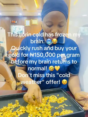 This Ilorin cold has frozen my brain! 😂 Before my brain comes back to normal, c