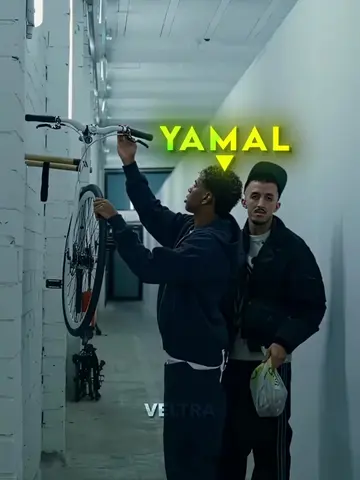 Yamal Tests His Skills.. 🤯😂 #yamal #lamineyamal #reaction #moments #viral 