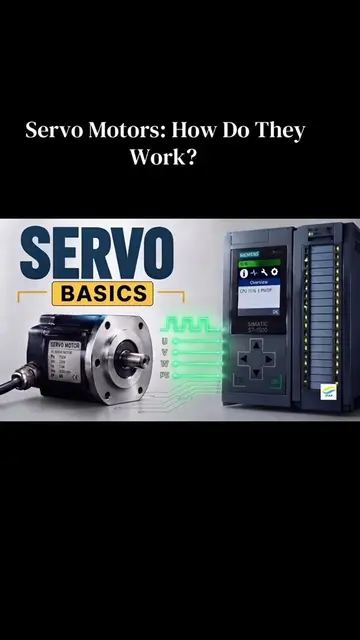 Servo Motors: How Do They Work?  #ServoMotor #StepperMotor #industrialautomation