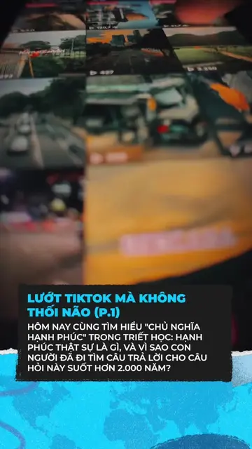 Hôm nay chúng ta cùng tìm hiểu: Chủ nghĩa Hạnh Phúc #clmedia #cllifestyle #Learn